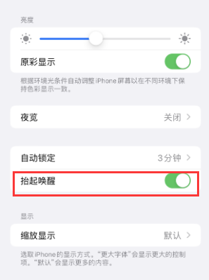 前锋苹果授权维修站分享iPhone轻点无法唤醒怎么办