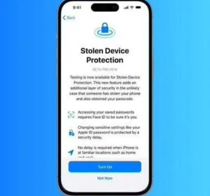 前锋苹果授权维修店分享被盗设备保护功能开启方法 