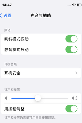 前锋苹果锁屏维修分享iPhone锁屏时声音忽大忽小调整方法