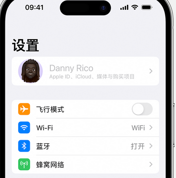 前锋appleID维修服务iPhone设置中Apple ID显示为灰色无法使用 