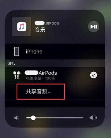 前锋苹果14音频维修点分享iPhone14音频共享设置方法 