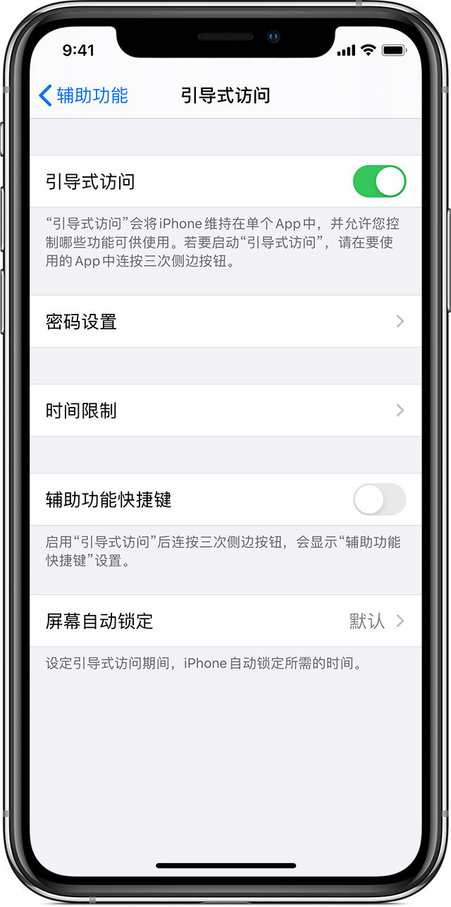 前锋苹果手机维修分享如何在 iPhone 上退出引导式访问 