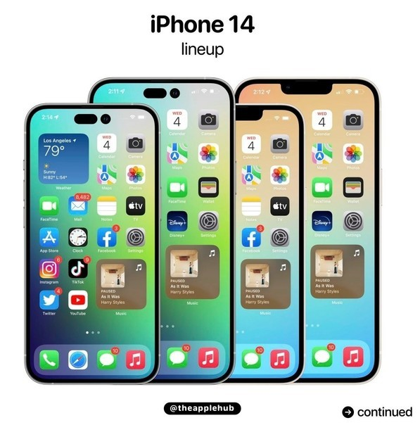 前锋苹果14维修分享iPhone 14全家福 