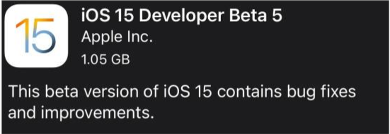前锋苹果手机维修分享如何升级到iOS15.0 beta5 